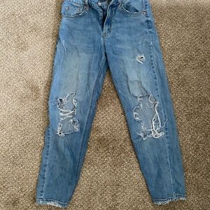 ripped mom jeans from target